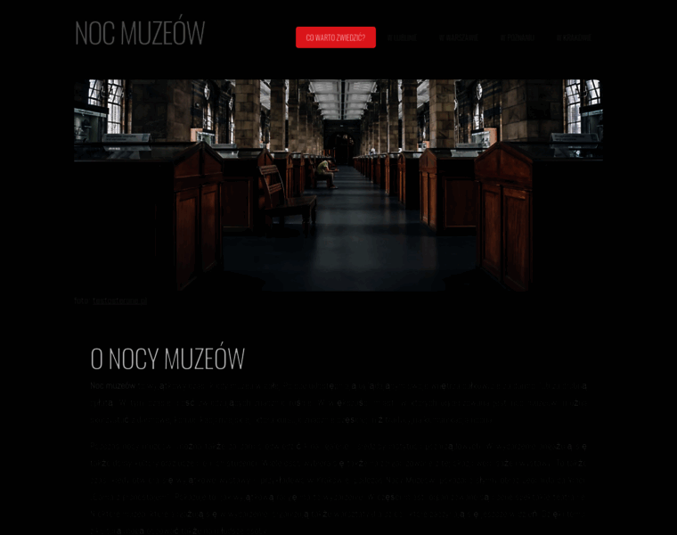 Noc-muzeow.pl thumbnail