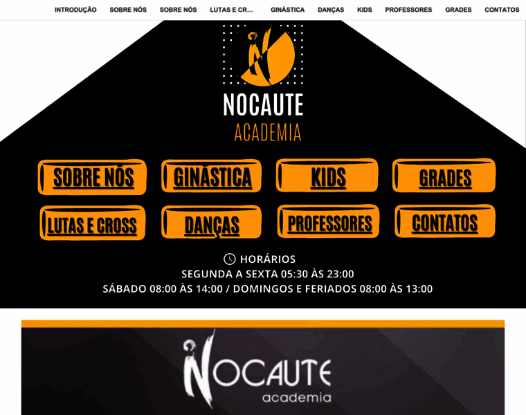 Nocauteacademia.com.br thumbnail