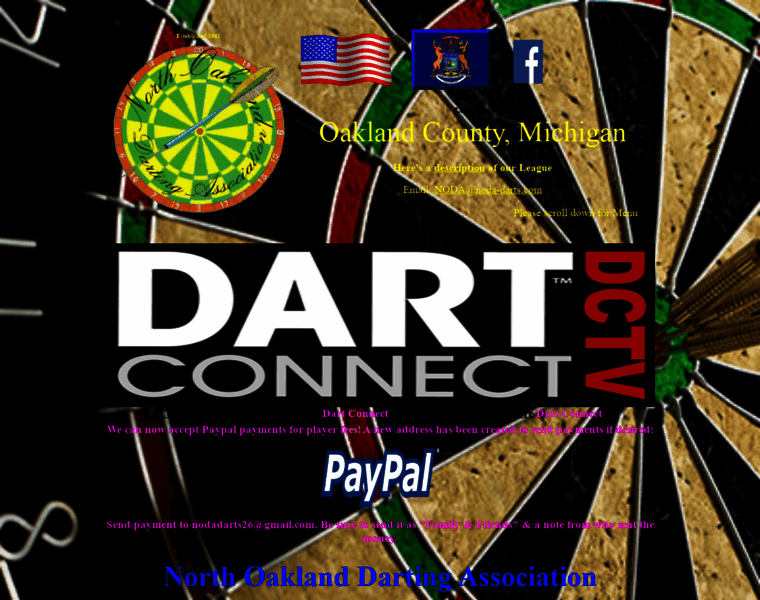 Noda-darts.com thumbnail