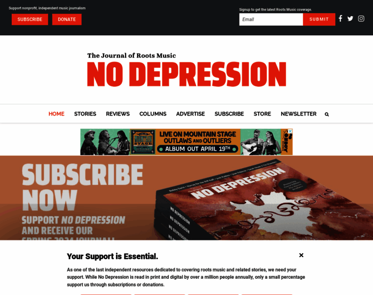 Nodepression.com thumbnail