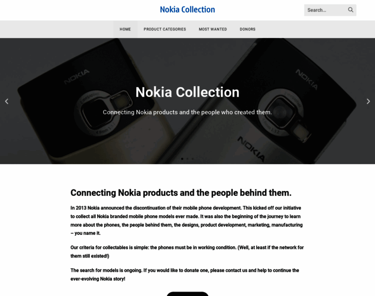 Nokiacollection.com thumbnail