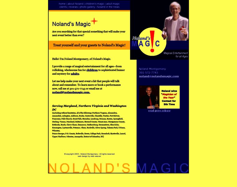 Nolandsmagic.com thumbnail