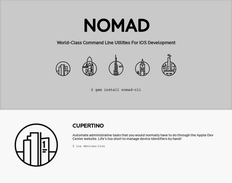 Nomad-cli.com thumbnail