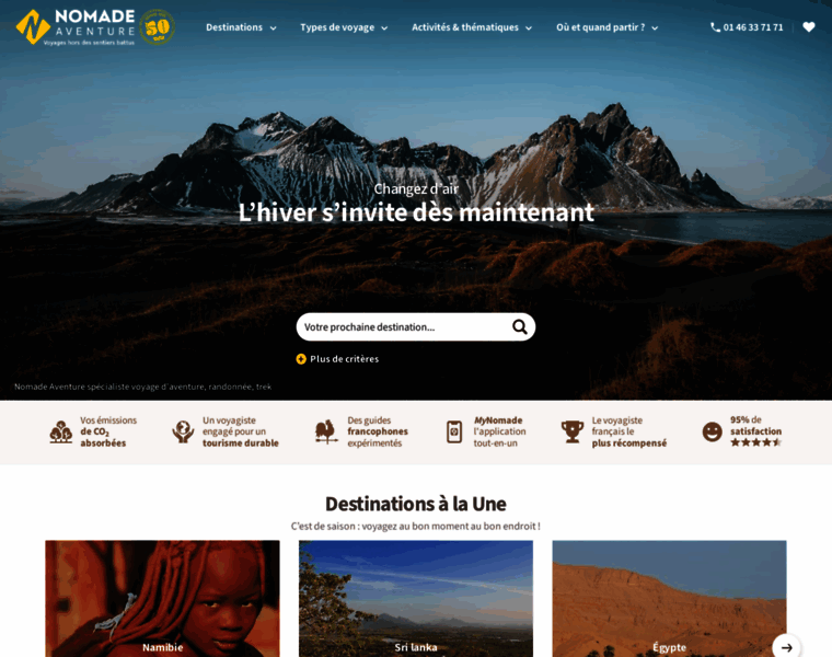 Nomade-aventure.com thumbnail