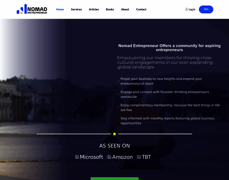 Nomadentrepreneur.io thumbnail Nomadentrepreneur.io thumbnail