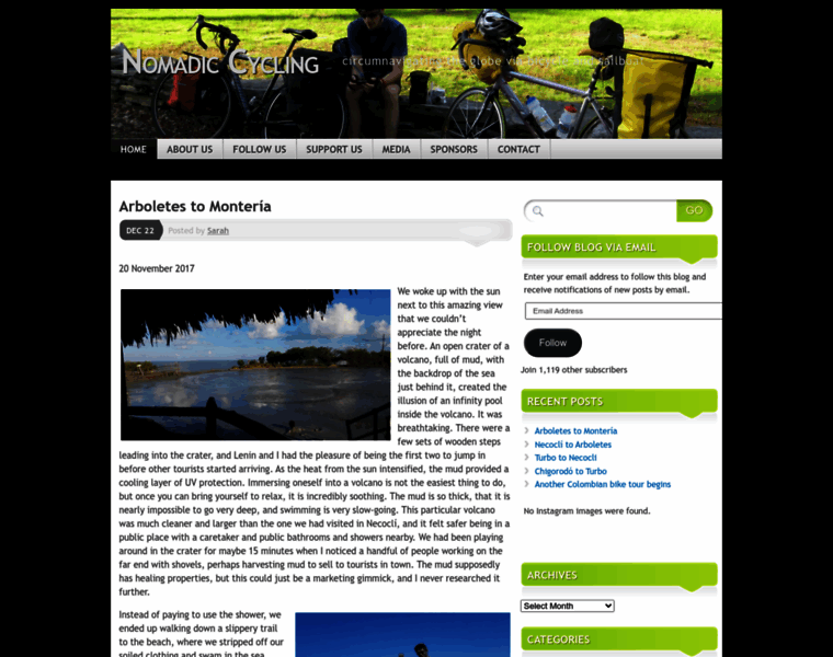Nomadiccycling.com thumbnail