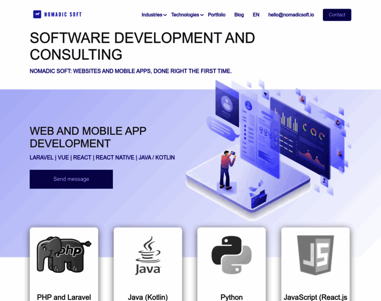 Nomadicsoft.io thumbnail