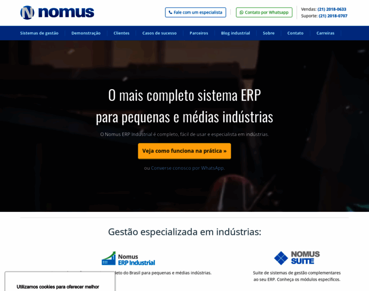 Nomus.com.br thumbnail