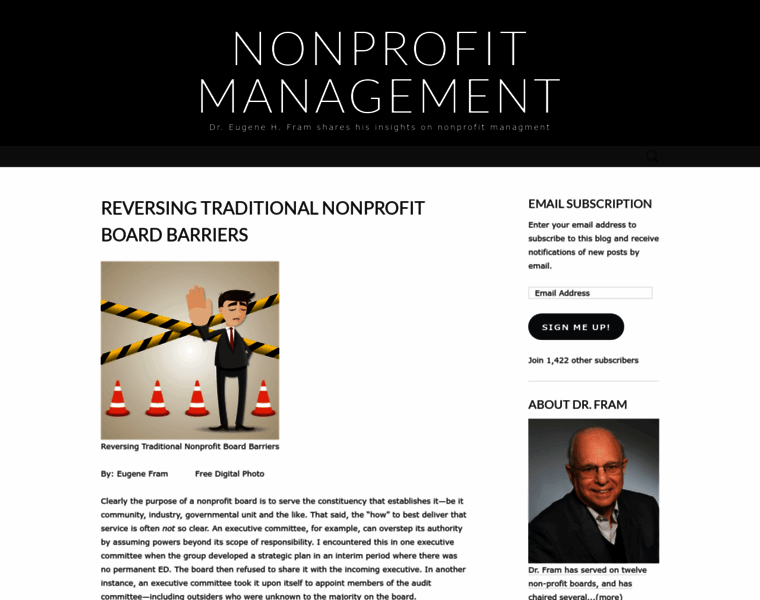 Non-profit-management-dr-fram.com thumbnail