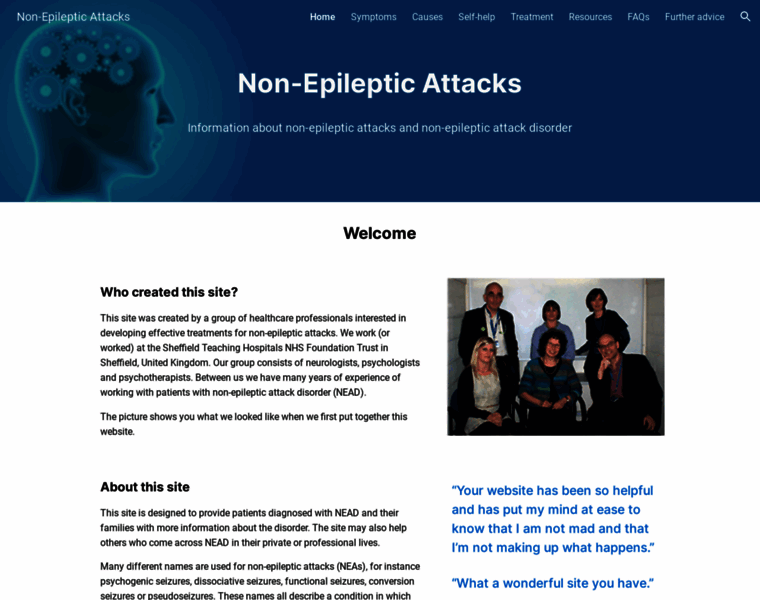 Nonepilepticattacks.info thumbnail