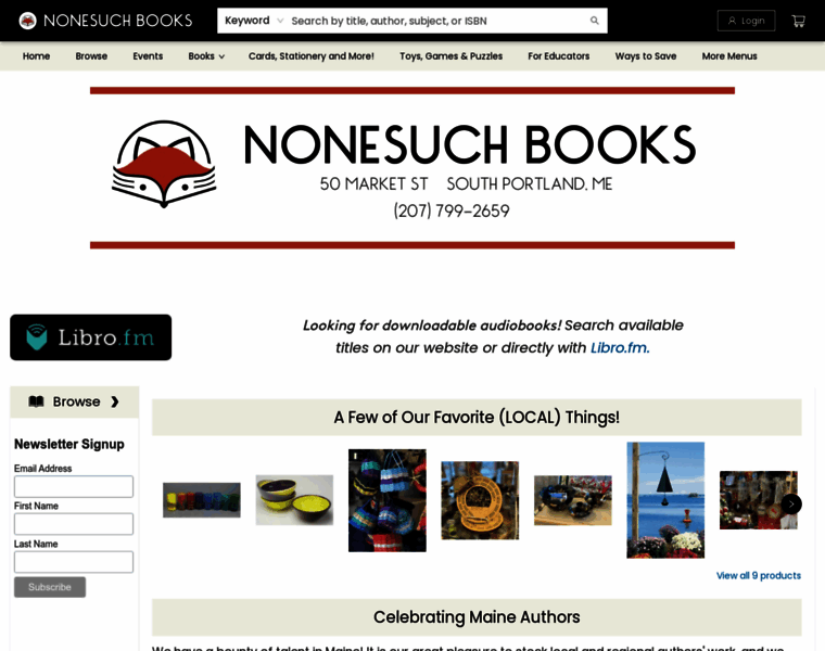 Nonesuchbooks.com thumbnail