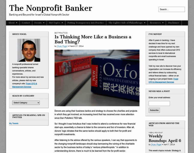 Nonprofitbanker.com thumbnail