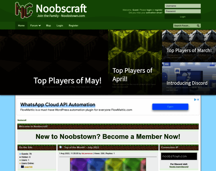 Noobscraft.com thumbnail
