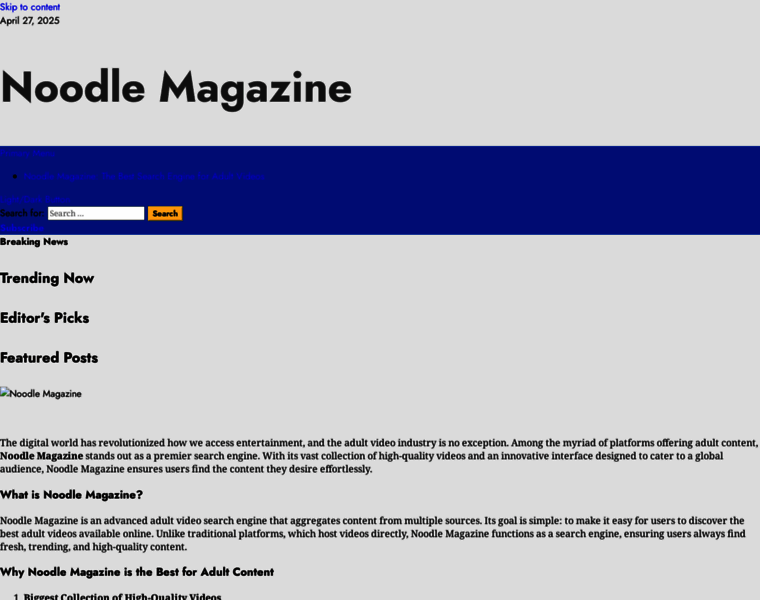 Noodle-magazine.org thumbnail