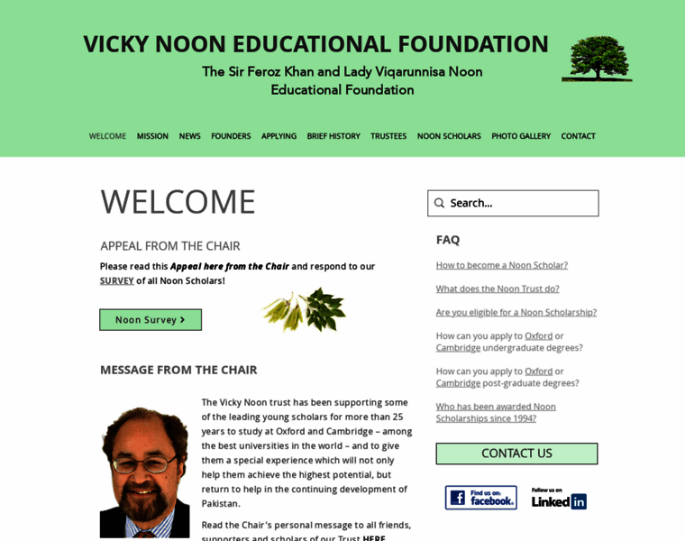 Noon-foundation.org thumbnail