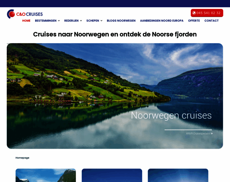 Noorsefjordencruise.nl thumbnail