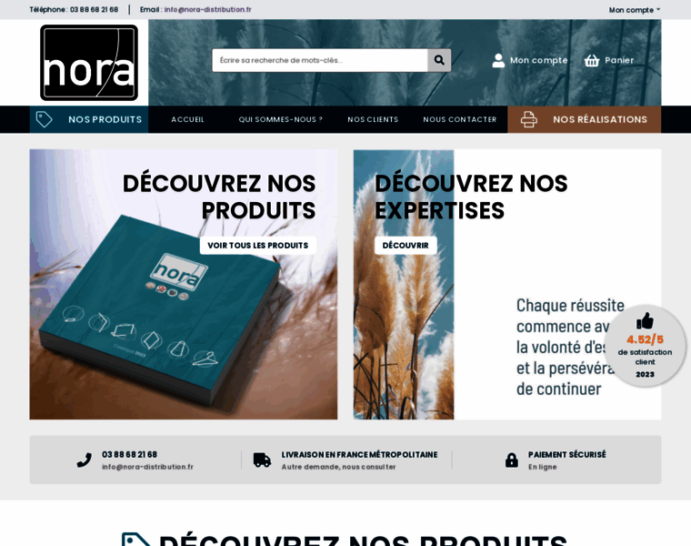 Nora-distribution.fr thumbnail