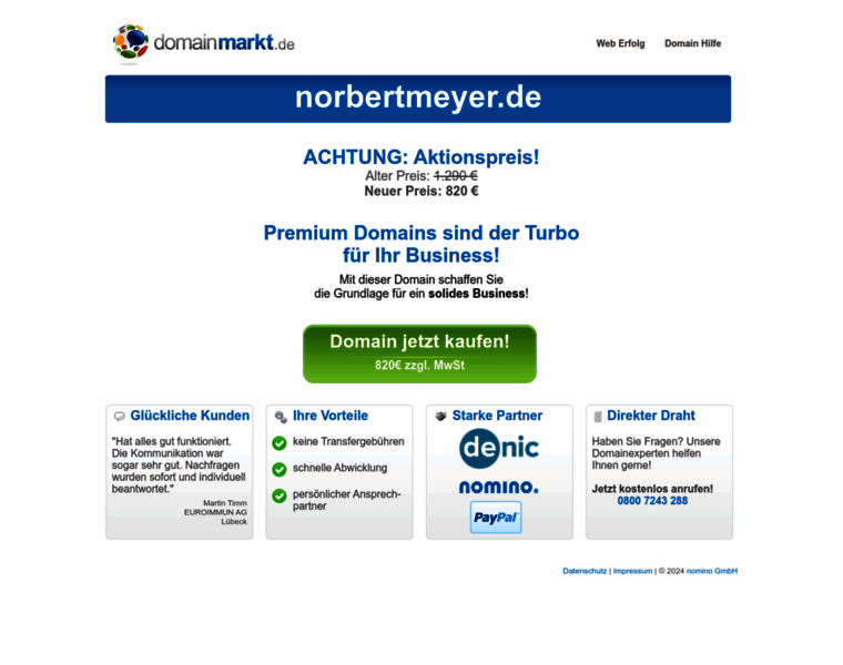 Norbertmeyer.de thumbnail Norbertmeyer.de thumbnail