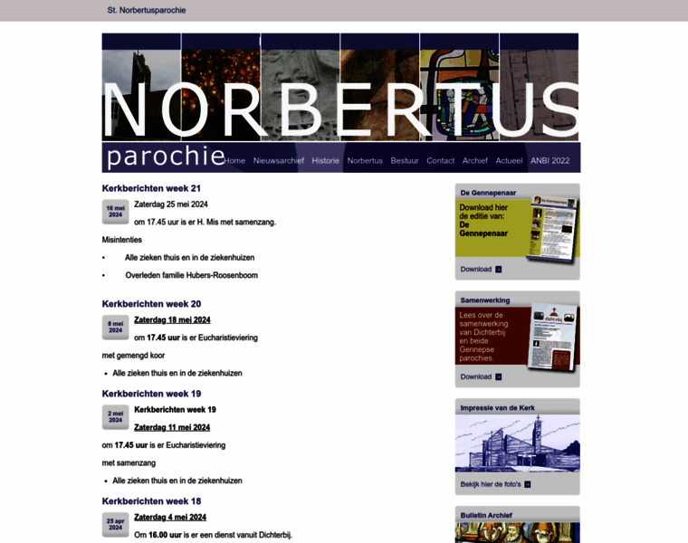 Norbertusparochie.nl thumbnail