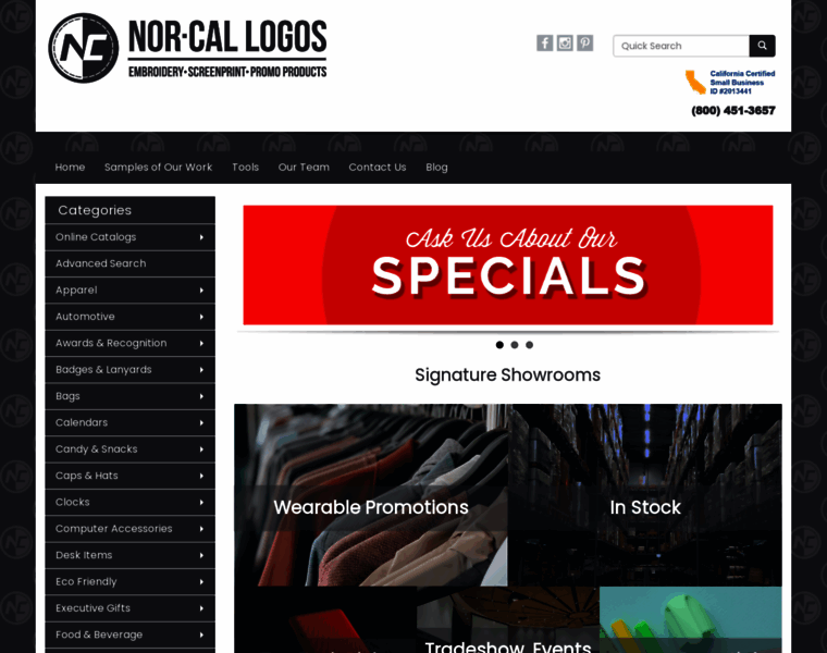 Norcallogos.com thumbnail
