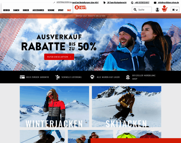 Nordblanc-shop.de thumbnail