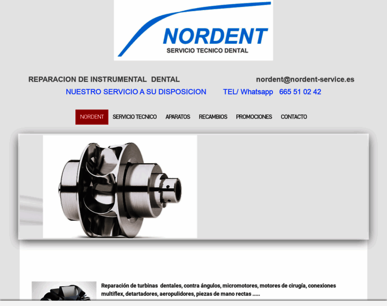 Nordent-service.es thumbnail