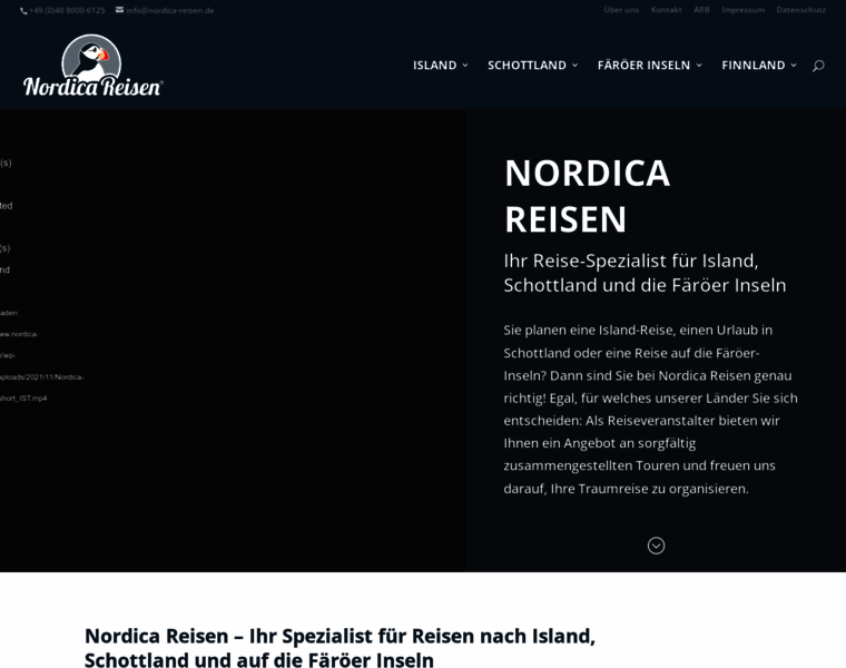 Nordica-reisen.de thumbnail