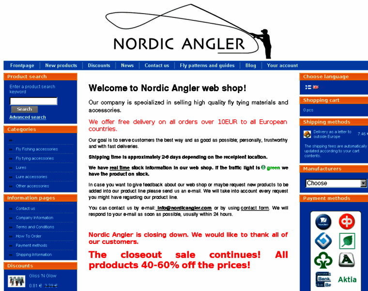 Nordicangler.com thumbnail