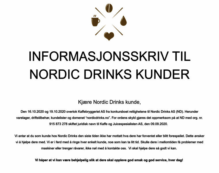 Nordicdrinks.no thumbnail