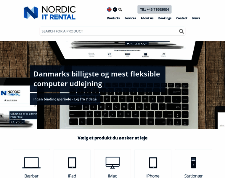 Nordicitrental.dk thumbnail