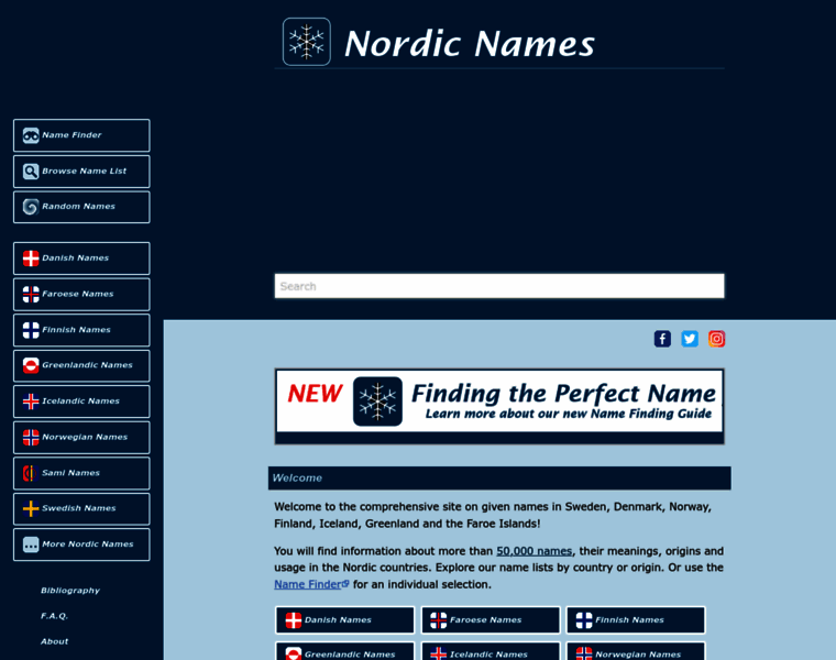 Nordicnames.de thumbnail