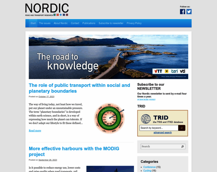 Nordicroads.com thumbnail
