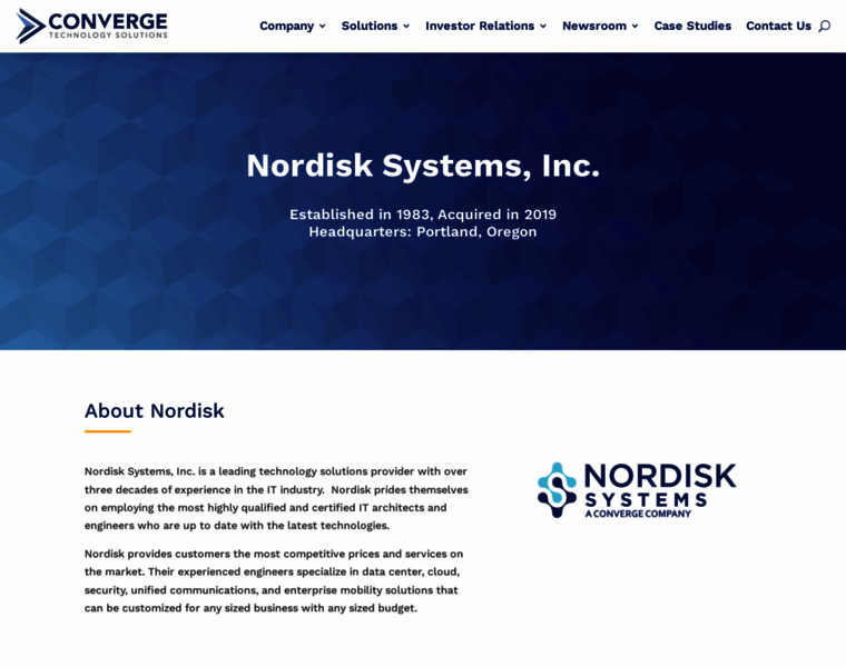 Nordisksystems.com thumbnail