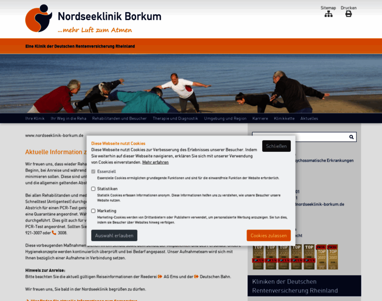 Nordseeklinik-borkum.de thumbnail