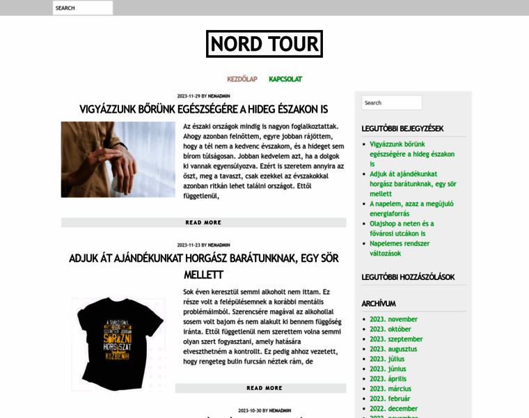 Nordtour.hu thumbnail