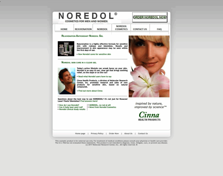 Noredol.com thumbnail
