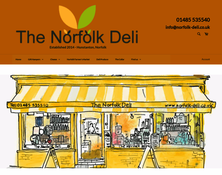 Norfolk-deli.co.uk thumbnail