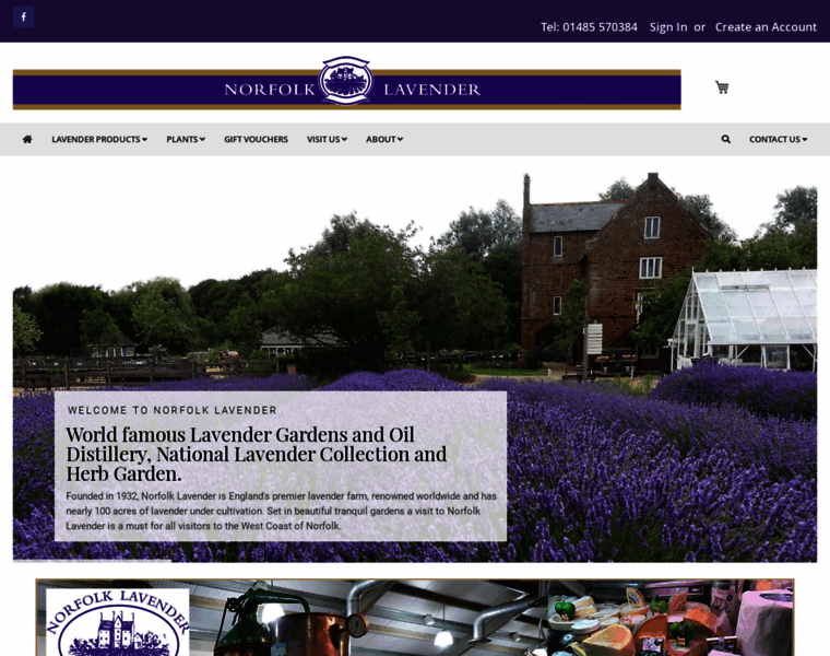 Norfolk-lavender.co.uk thumbnail