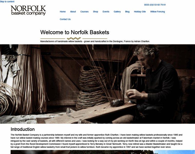 Norfolkbaskets.co.uk thumbnail