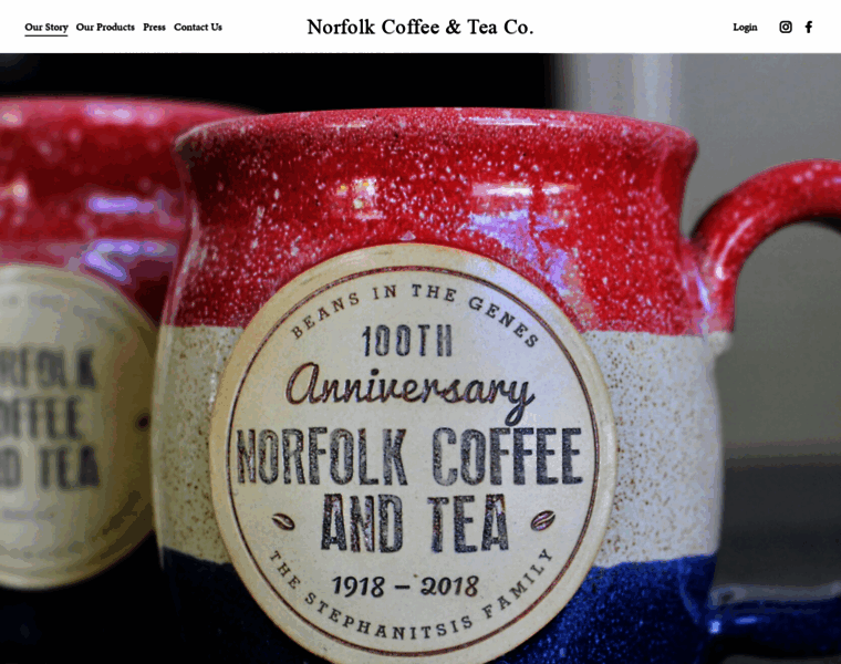 Norfolkcoffeeandtea.com thumbnail