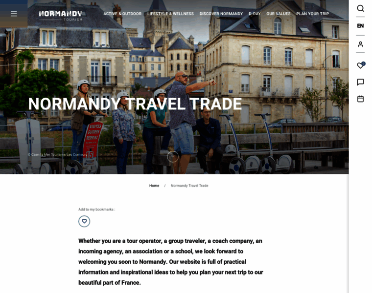 Normandy-travel-trade.com thumbnail