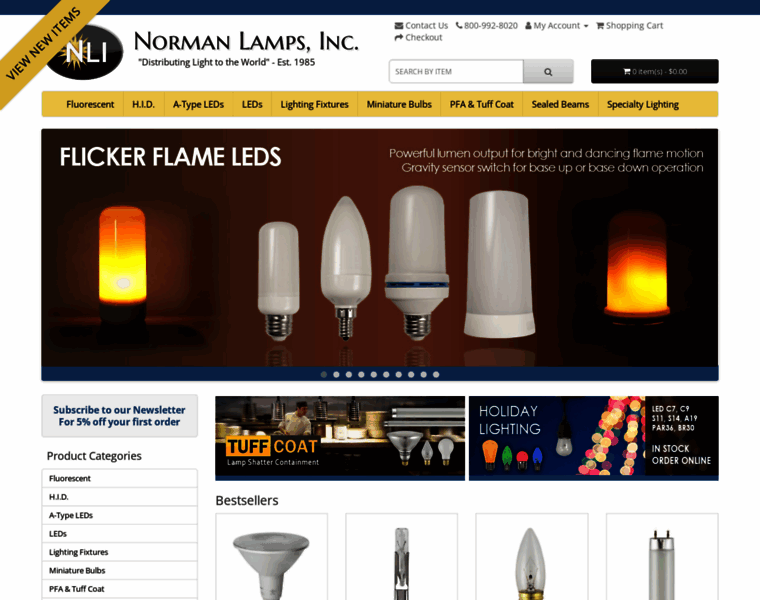 Normanlamps.com thumbnail