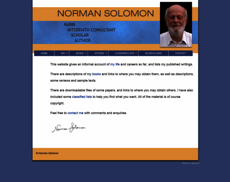 Normansolomon.info thumbnail
