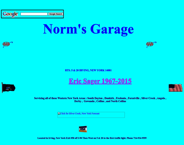 Normsgarage.com thumbnail