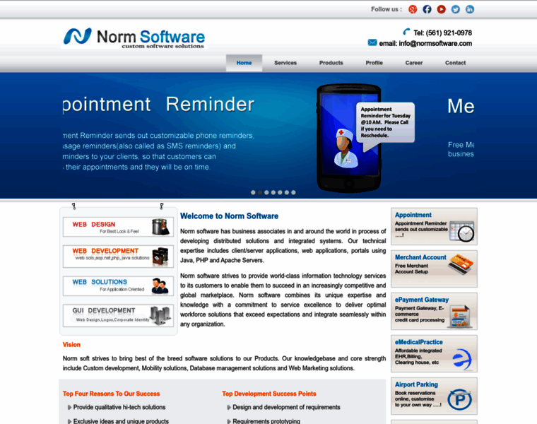 Normsoftware.com thumbnail