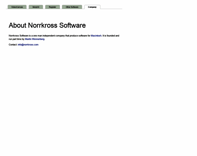 Norrkross.com thumbnail