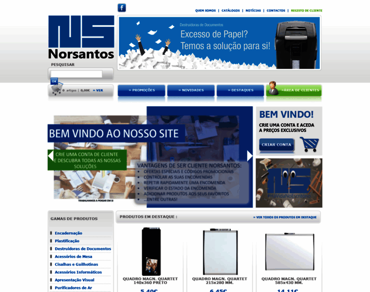 Norsantos.com thumbnail