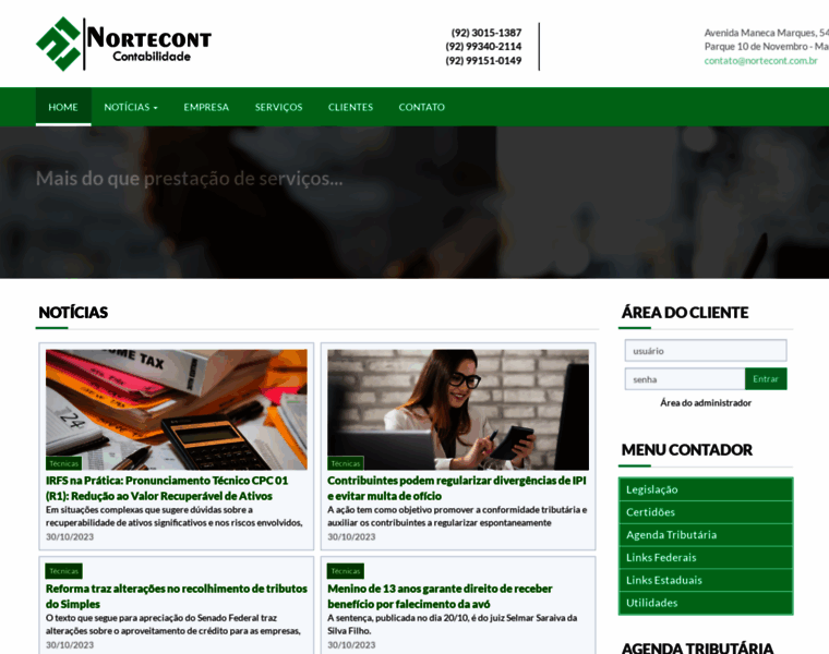 Nortecont.com.br thumbnail Nortecont.com.br thumbnail