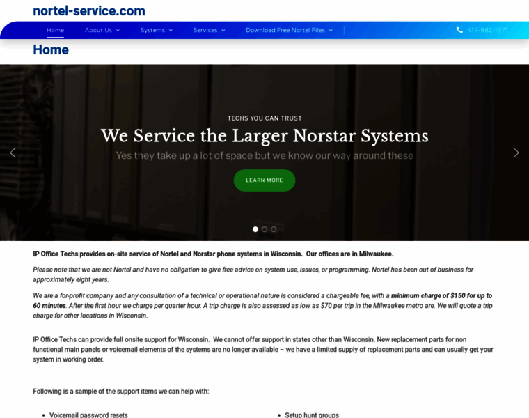 Nortel-service.com thumbnail