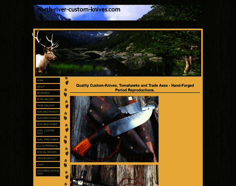 North-river-custom-knives.com thumbnail